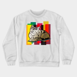 cat Crewneck Sweatshirt